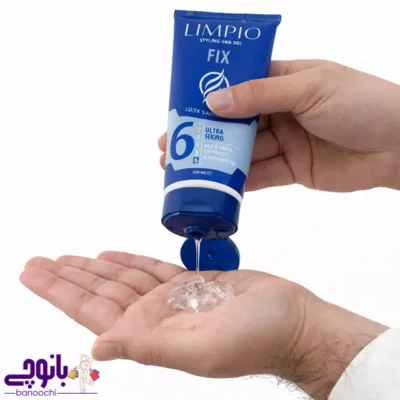 ژل موی بسیار قوی لیمپیو تثبیت‌کننده حرفه‌ای با آلوئه‌ورا و ویتامین B5 ۲۰۰ میل