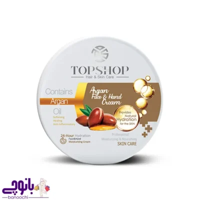 کرم مرطوب کننده آرگان تاپ‌شاپ 200 میل